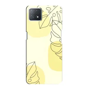 Силконовий чохол з принтом в квітах на Oppo a72 (5G)