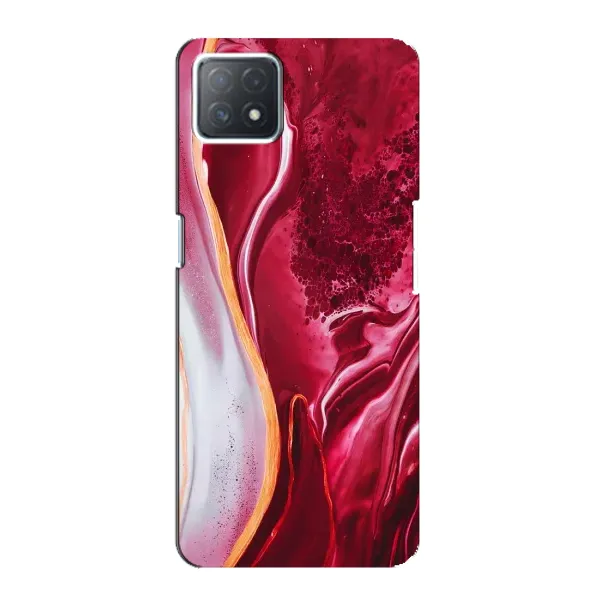Чехол с принтом «Мрамор красный» для OPPO A72 (5G) Чехол с принтом «Мрамор красный» для OPPO A72 (5G)