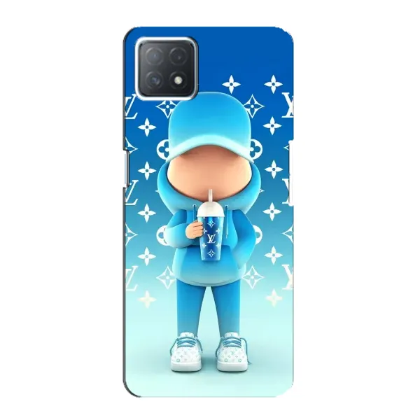 Чохол з принтом «Хлопець LV» для OPPO A72 (5G)