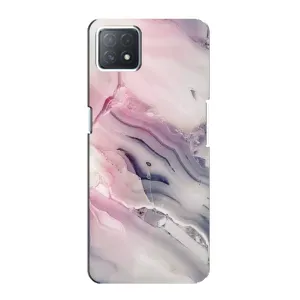 Мраморний чехол на Oppo a72 (5G) (VPrint) (Пурпурний Мрамор)