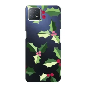 Зимні Чохли для OPPO a72 (5G) - прозорий фон (Різдвяний фон)