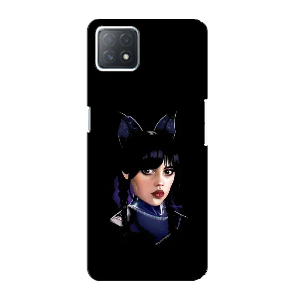 Чехол с принтом «серьезная Уэнздей» для OPPO A72 (5G)