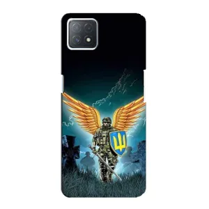 Чехлы с картинкой ЗСУ для Oppo a72 (5G) (AlphaPrint) (Солдат ЗСУ)