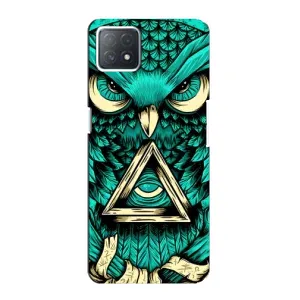 Чехол с принтом «Сова с глазом» для OPPO A72 (5G)