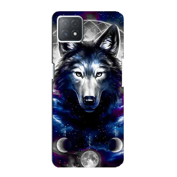 Чохол з принтом «Вовк» для OPPO A72 (5G)