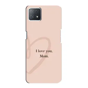 Чехол с принтом «Сердце маме» для OPPO A72 (5G)