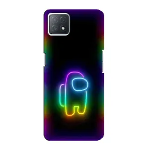 Чохли Амонг Ас для Oppo a72 (5G) (AlphaPrint) (Яскравий скін)