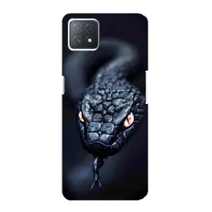 Чохол з картинкою 'Хижаки' для Oppo a72 (5G) (Чорна змія)