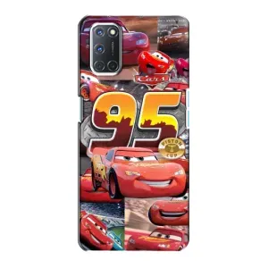 Силіконовий чохол Маквін для Oppo A72 (Колаж Блискавка Маквін)