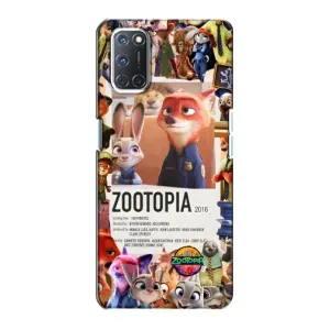 Чохол Зоотрополіс на Oppo A72 (Постер Зоотрополіс)