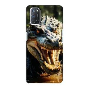 Чохол з картинкою 'Хижаки' для Oppo A72 (Небезпечний крокодил)