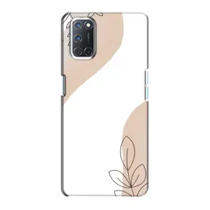 Чехол с принтом «Нюдовая веточка абстракция» для OPPO A72