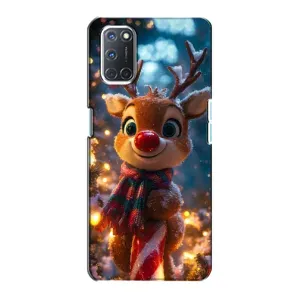 Чехол с принтом «Олень с шарфом» для OPPO A72