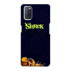 Чохол з мультфільмом Шрек на Oppo A72 (Відпочиваючий Шрек)
