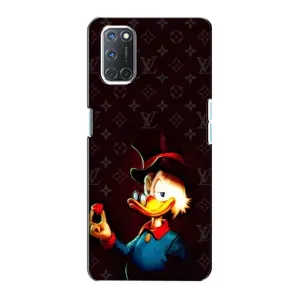 Чехли для Oppo A72 - Скрудж МакДак Louis Vuitton (PREMIUMPrint) (Скрудж з ботліантом)