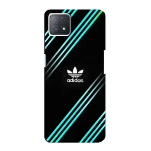 Чохол з принтом «Адідас з полосами» для OPPO A73 (5G)