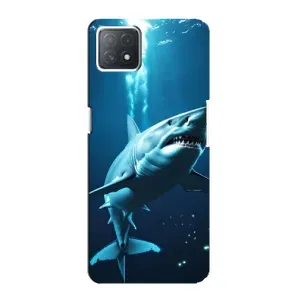 Чохол з картинкою 'Хижаки' для Oppo a73 (5G) (Акула під водою)