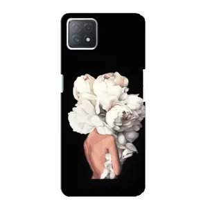 Чехлы (ART) Цветы на Oppo a73 (5G) (VPrint)