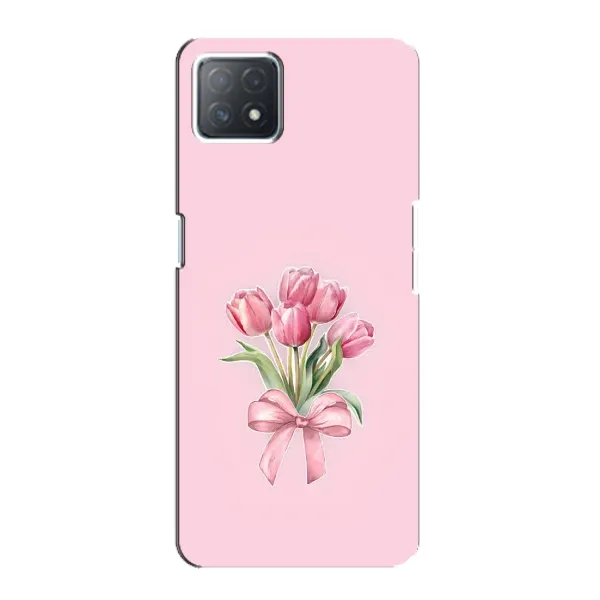 Чохол з принтом «Букет квітів» для OPPO A73 (5G)