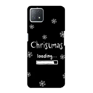 Різдвяні, Святкові Чохли для Оппо А73 5Джі (Christmas loading)