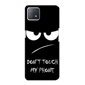 Чохол з принтом «Dont Touch» для OPPO A73 (5G)