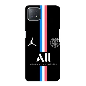 Чохли PSG для Oppo a73 (5G) (AlphaPrint) (футболка ПСЖ)