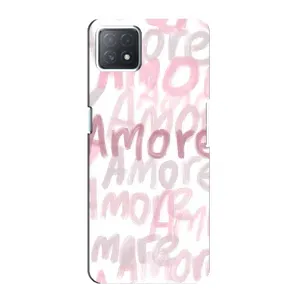 Чохол з принтом «Аморе любов» для OPPO A73 (5G)