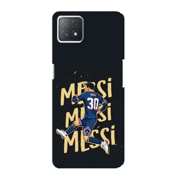 Чохол з принтом «Messi ПСЖ» для OPPO A73 (5G)