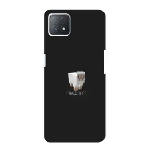 Чохол з принтом «Овечка Майнкрафт» для OPPO A73 (5G)
