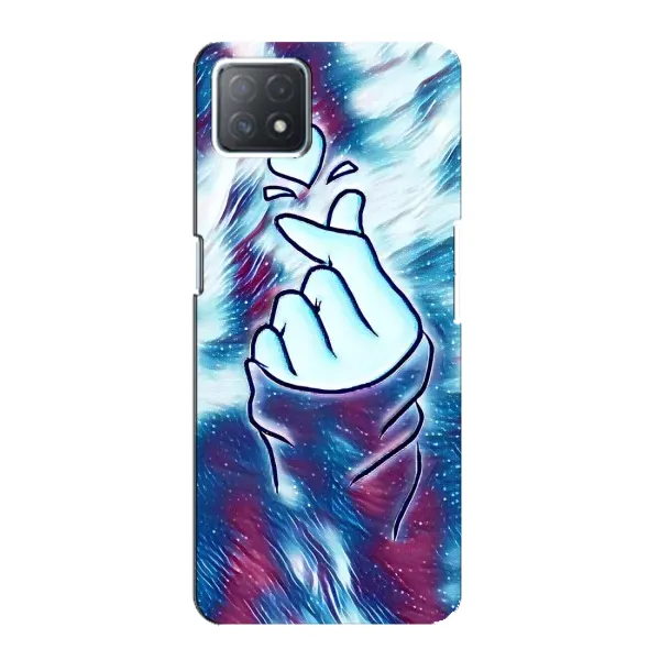 Чохол з принтом «Радужне серце» для OPPO A73 (5G) Чохол з принтом «Радужне серце» для OPPO A73 (5G)