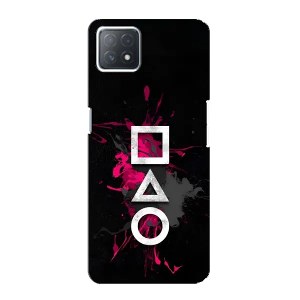 Чехол с принтом «Символы Игра кальмара» для OPPO A73 (5G) Чехол с принтом «Символы Игра кальмара» для OPPO A73 (5G)
