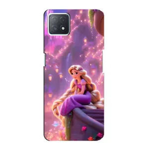 Чехол Рапунцель для Oppo a73 (5G) (Рапунцель в замке)