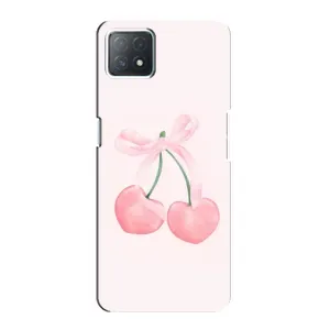 Чохол з принтом «Рожеві вишні» для OPPO A73 (5G)