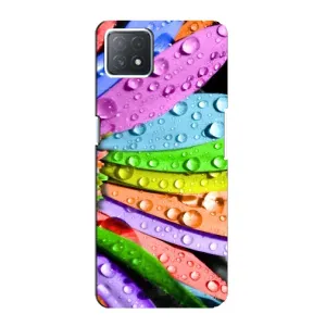 Чехлы (ART) Цветы на Oppo a73 (5G) (VPrint) (Семиквітка)