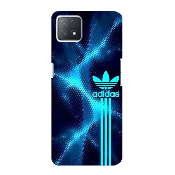 Чохол з принтом «Синій Адідас» для OPPO A73 (5G) Чохол з принтом «Синій Адідас» для OPPO A73 (5G)