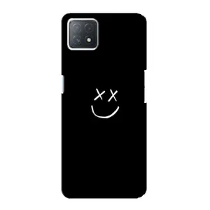 Чохол з принтом «Смайл» для OPPO A73 (5G)