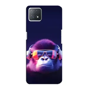 Чохол з принтом «Стильна мавпа» для OPPO A73 (5G)