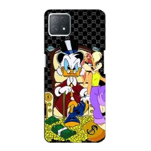Чехлы для Oppo a73 (5G) - Скрудж МакДак Louis Vuitton (PREMIUMPrint) (Стильная Утка)