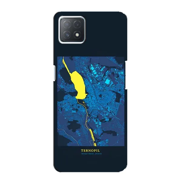 Чохол з принтом «Тернопіль» для OPPO A73 (5G)