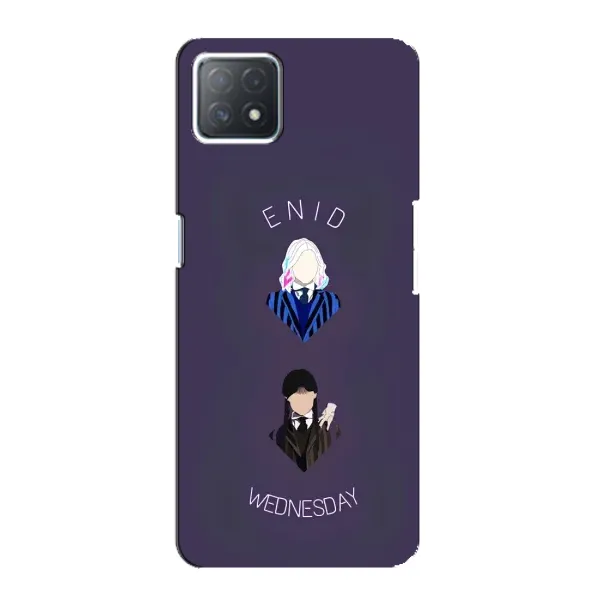 Чехол с принтом «Уэнздей и подруга» для OPPO A73 (5G) Чехол с принтом «Уэнздей и подруга» для OPPO A73 (5G)
