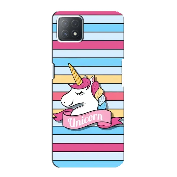 Чохол з принтом «Unicorn» для OPPO A73 (5G)