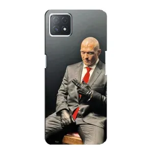 Чохол з принтом «Усик Hitman» для OPPO A73 (5G)