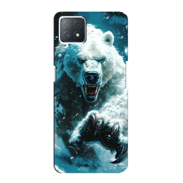 Чохол з принтом «Полярний ведмідь» для OPPO A73 (5G)