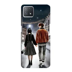 Чехол с дизайном Венздей 2 на Oppo a73 (5G) (Уэнздей и Тайлер)