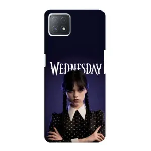 Чехлы Венсдей на Oppo a73 (5G) Уэнсдей (AlphaPrint) (Wednesday)