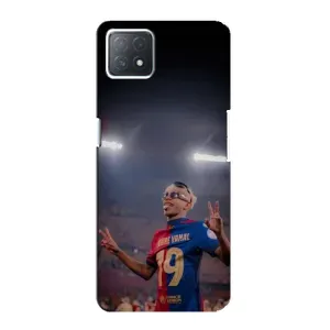 Чохол з футболістом Ламін Ямаль Oppo a73 (5G) (Ямаль на стадіоні)