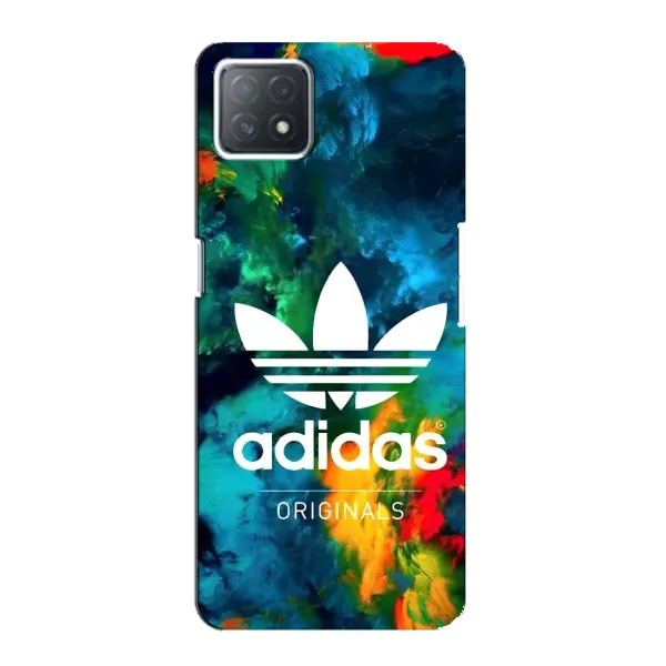 Чохол з принтом «Яскравий Адідас» для OPPO A73 (5G) Чохол з принтом «Яскравий Адідас» для OPPO A73 (5G)