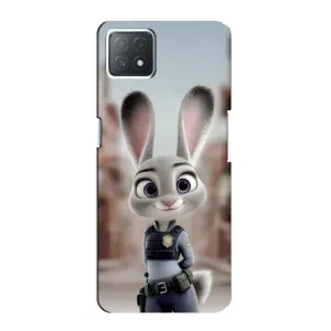 Чехол Зоотрополіс на Oppo a73 (5G) (Офицер Джуди Хоппс)