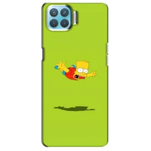 Чjхол з Сімпсонами для Oppo A73 (VPrint) (Барт Сімпсон)