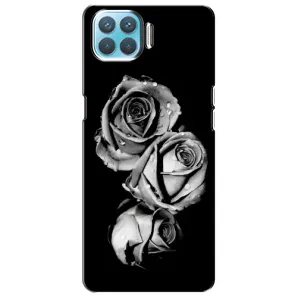 Чохол з принтом «Чорна троянда» для OPPO A73